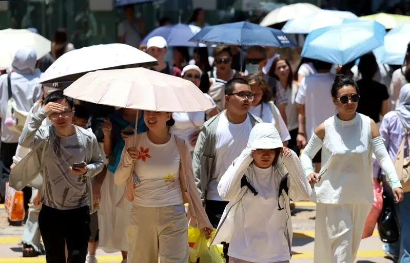 香港录得1884年以来最高气温36.9℃